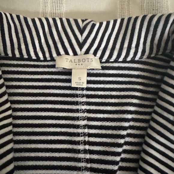 Talbots Teal Open-Front Cardigans - Picture 10 of 14